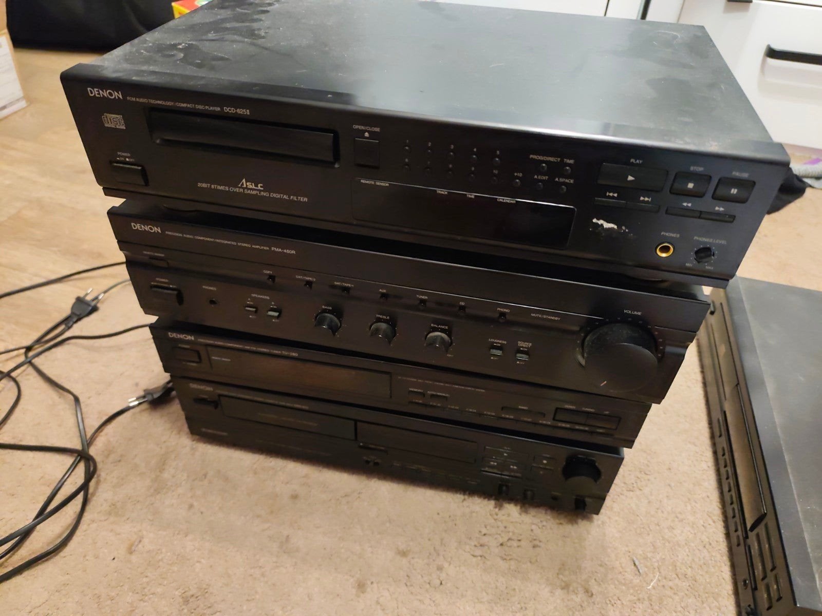 Denon stereo set - Losse componenten, werkt goed, Ophalen, Gebruikt, Denon, Losse componenten