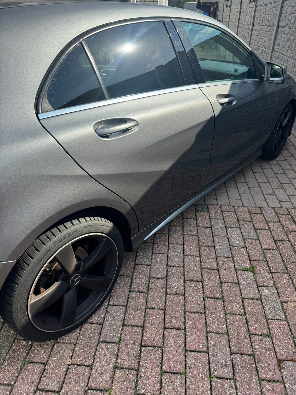 Mercedes-Benz A- Klasse C200 184pk Aut. 2012 Grijs, Auto's, 1345 kg, Zwart, 4 cilinders, 1796 cc