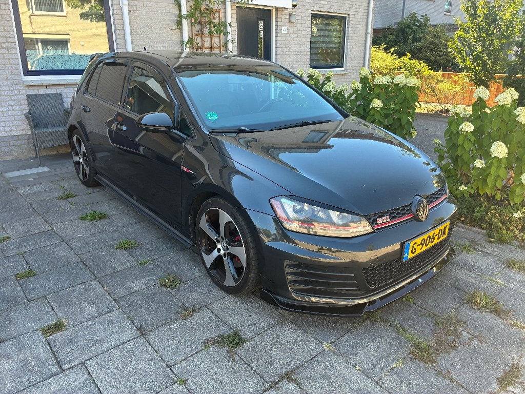 Amerikaans Volkswagen Golf 7 GTI 2.0 2014 Maxton Pano Camera, Auto's, Euro 5, Zwart, 4 cilinders, 1984 cc