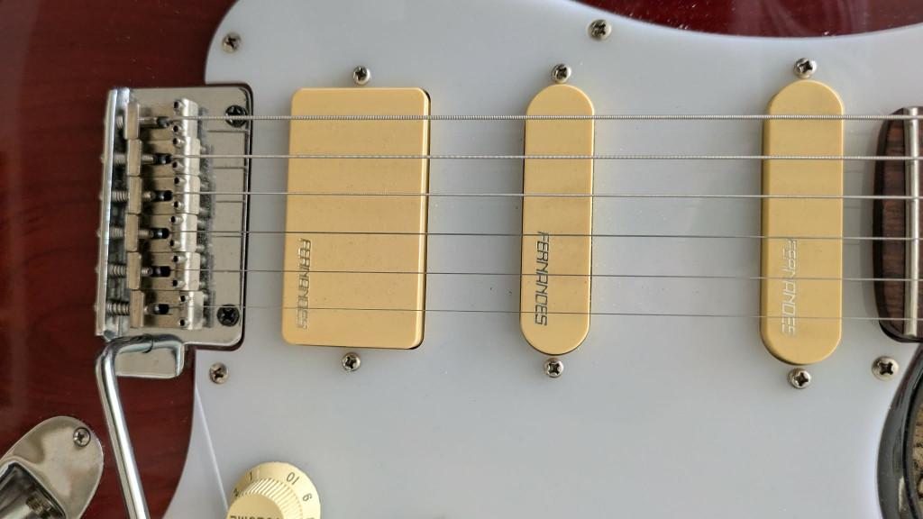Fernandes thebFunction HSS strat, Muziek en Instrumenten, Ophalen, Gebruikt, Solid body, Overige merken