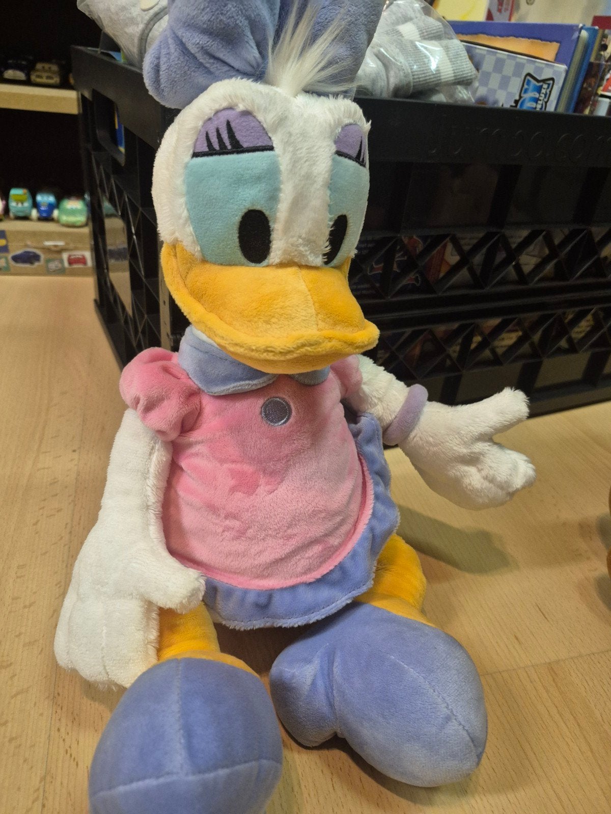 Knuffel Katrien Duck / Daisy Duck - Disney Parks Exclusive, Verzamelen, Disney, Ophalen of Verzenden, Donald Duck, Zo goed als nieuw