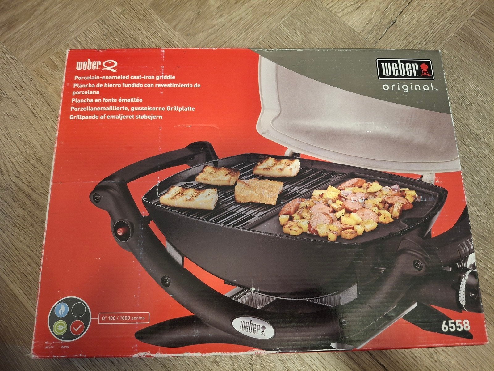 Weber Grillplaat - Gebruikt, Ophalen of Verzenden, Gebruikt