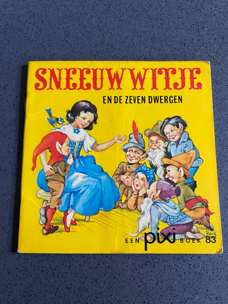 Vintage Pixi Boek nr 83 - Sneeuwwitje - 1e druk 1976, Boeken, Kinderboeken | Kleuters, Ophalen of Verzenden, Gelezen