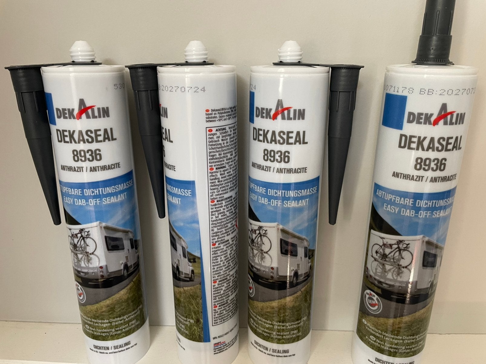 Dekalin Dekaseal afdichtingskit 4 stuks, Ophalen, Nieuw, Wit