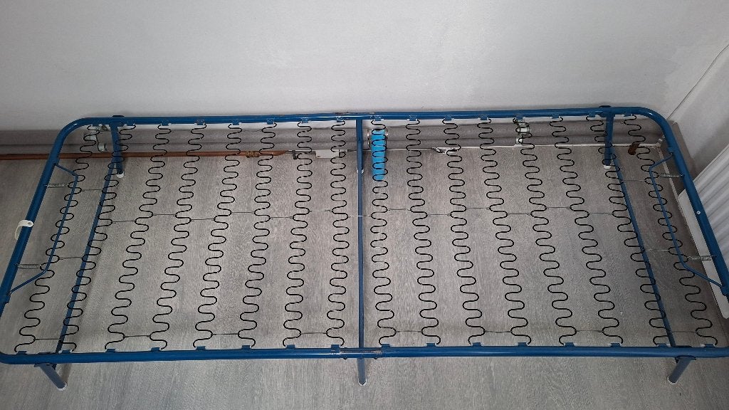 opvouwbed, Ophalen, Gebruikt, 90 cm, Eenpersoons