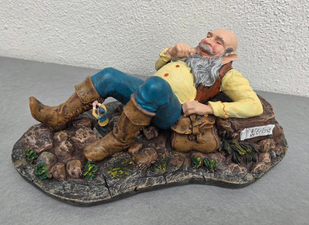 Luville Efteling Klein duimpje en de reus, Verzamelen, Beelden en Beeldjes, Ophalen of Verzenden, Fantasy