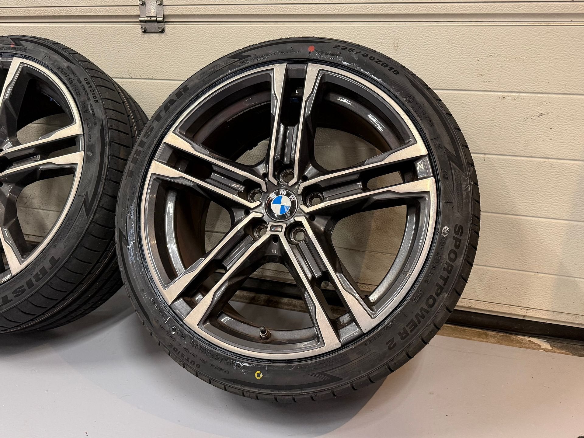18inch Originele BMW 556M Style Velgen! 5x112 F40 F41 F42 F4, Gebruikt, -, -, Banden en Velgen