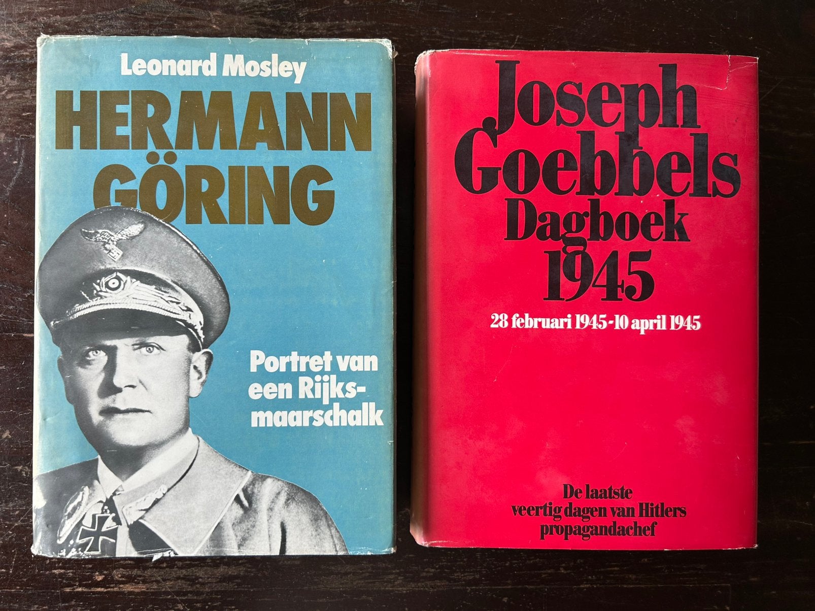 Hermann Göring + Joseph Goebbels dagboek 1945 voor €20,-, Boeken, Ophalen of Verzenden, Tweede Wereldoorlog