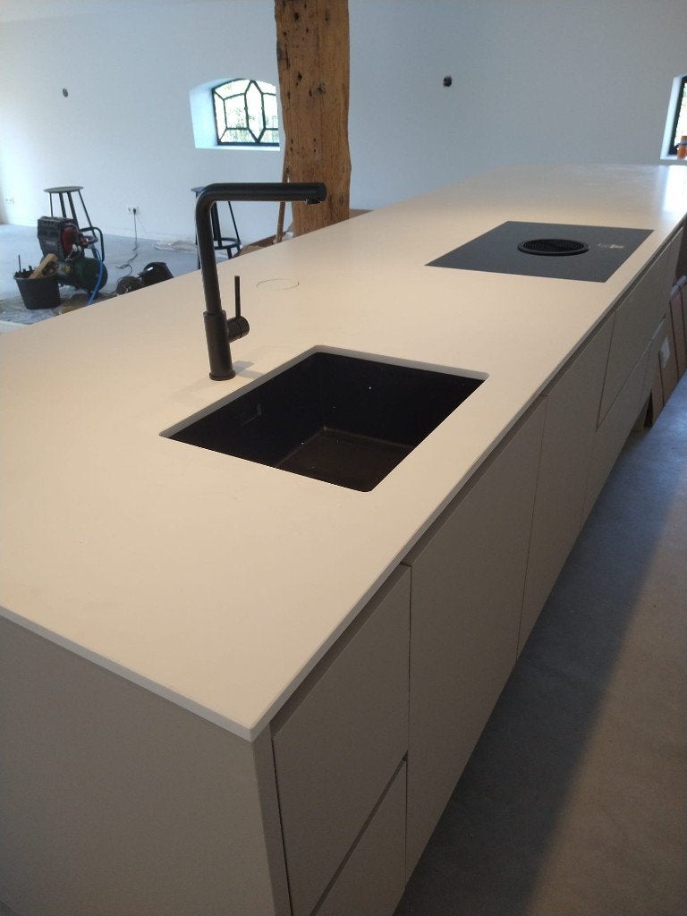Aanrechtbladen Graniet, Composiet, Hardsteen, Marmer..., Huis en Inrichting, Keuken | Keukenelementen, 75 cm of meer, Nieuw, Ophalen of Verzenden