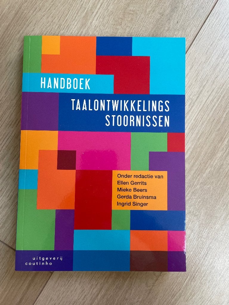 Handboek Taalontwikkelings stoornissen, Boeken, Ophalen of Verzenden, Beta, Nieuw, HBO