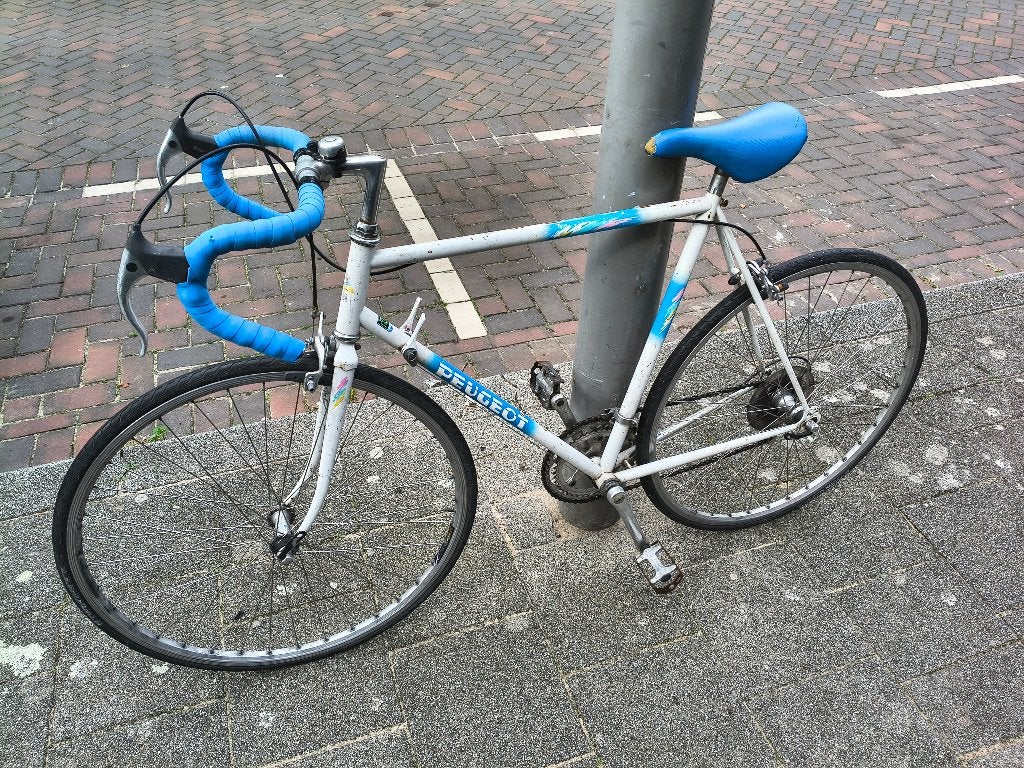 Peugeot Aubisque, 28 inch, Gebruikt, Velgrem, 53 tot 57 cm