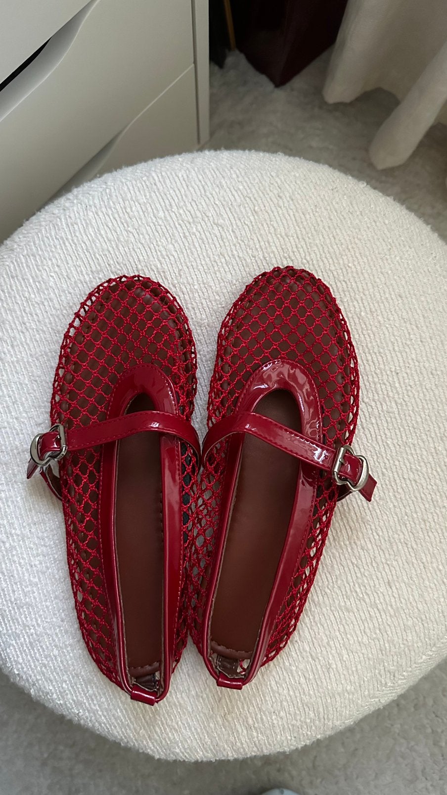 Ballerina’s, Kleding | Dames, Schoenen, Nieuw, Rood, Ballerina's, Ophalen of Verzenden