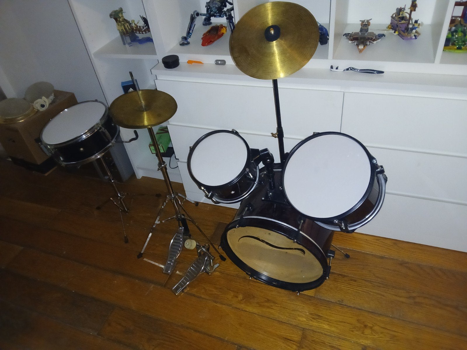 kinder drumstel  - Gebruikt, Muziek en Instrumenten, Ophalen, Gebruikt, Overige merken
