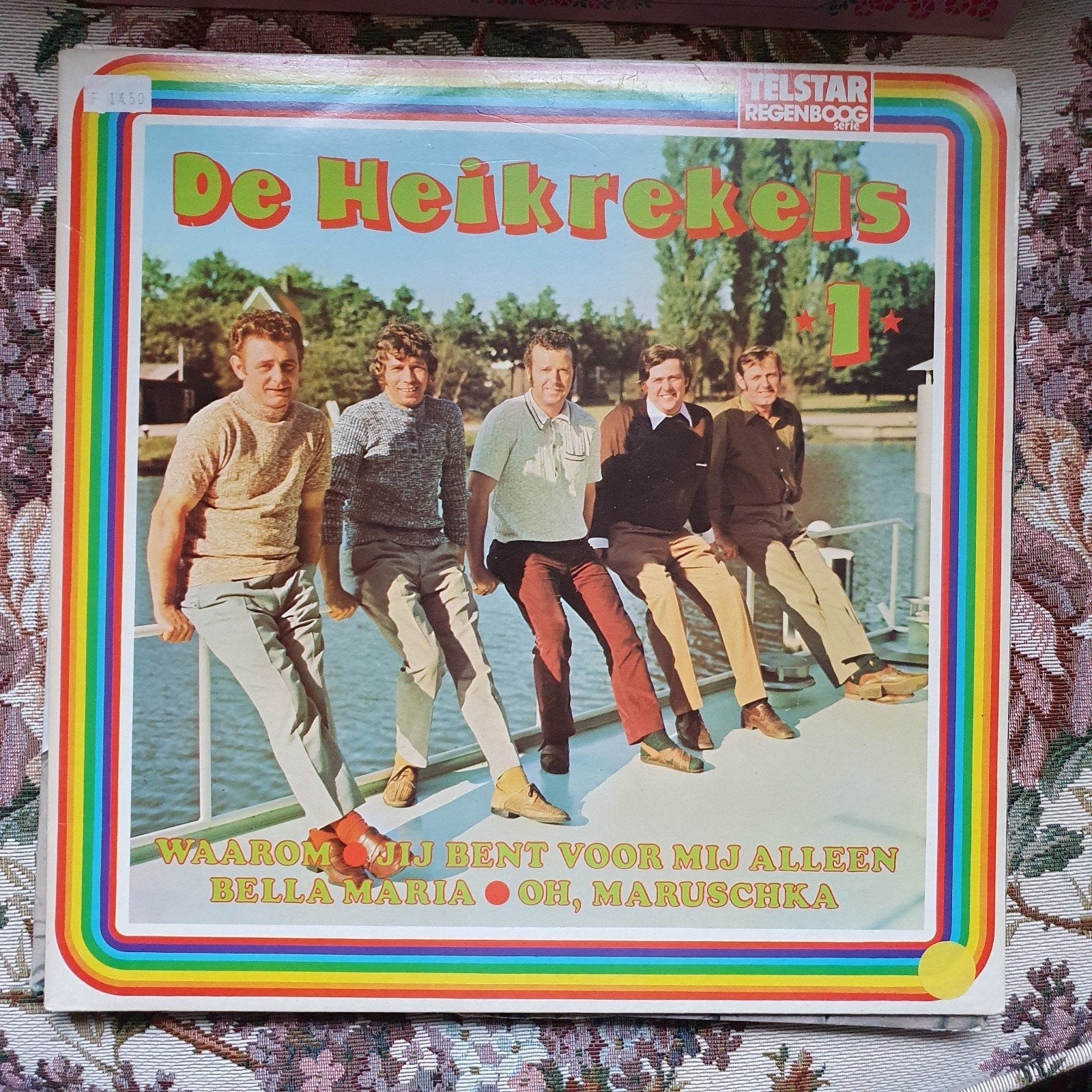 Lp  De Heikrekels  Telstar Regenboog, Ophalen of Verzenden, Gebruikt, 12 inch, Levenslied of Smartlap