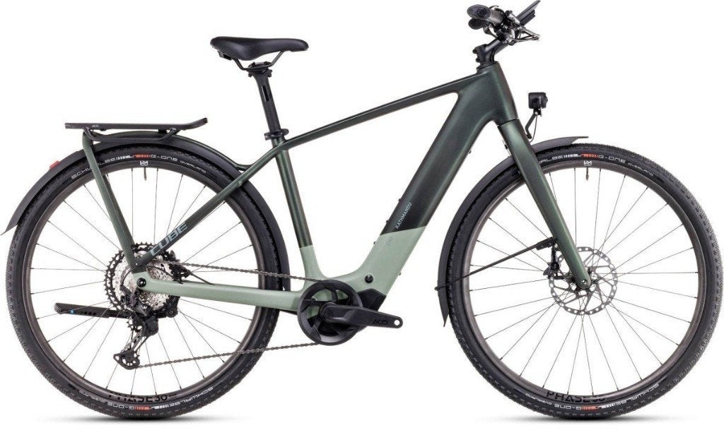 CUBE KATHMANDU HYBRID C:62 Stellar/origanogreen 2025, Fietsen en Brommers, Nieuw, Ophalen of Verzenden, Cube, 50 km per accu of meer