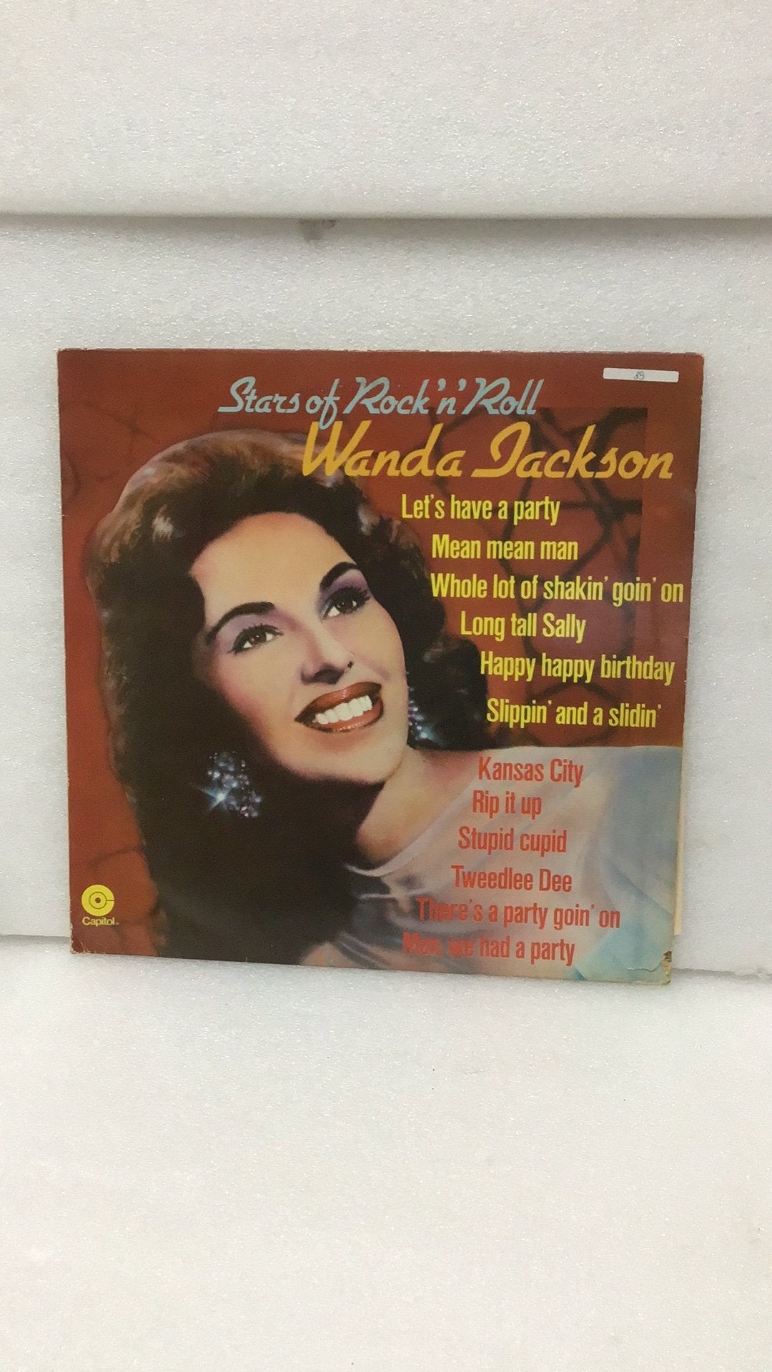 Wanda Jackson - Stars of Rock 'n' Roll LP (Capitol Records), Gebruikt, Ophalen of Verzenden, Rock-'n-Roll, 12 inch