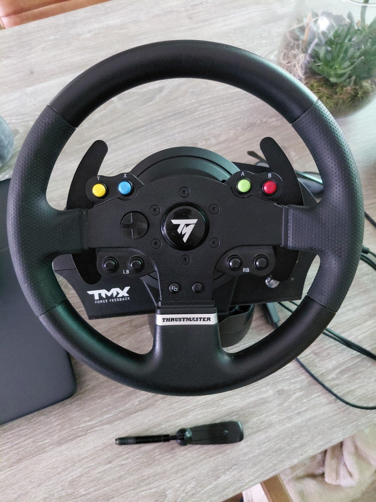 Thrustmaster TMX Force Feedback & Thrustmaster T3PM Pedalen, Ophalen, Gebruikt
