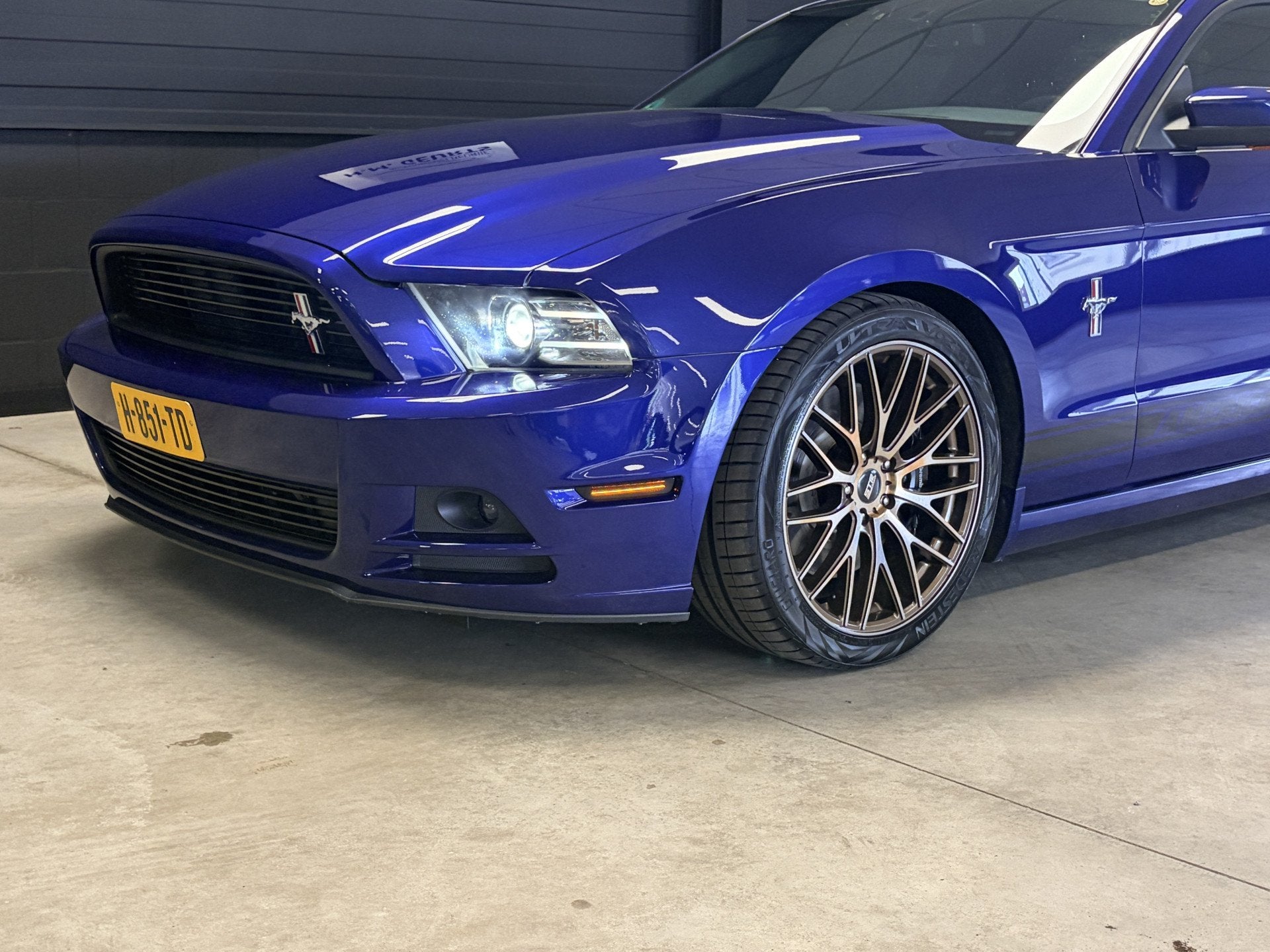 Ford USA Mustang 3.7 V6 | 309PK | Leder | Xenon | LSD, Auto's, Automaat, Gebruikt, Zwart, LED verlichting