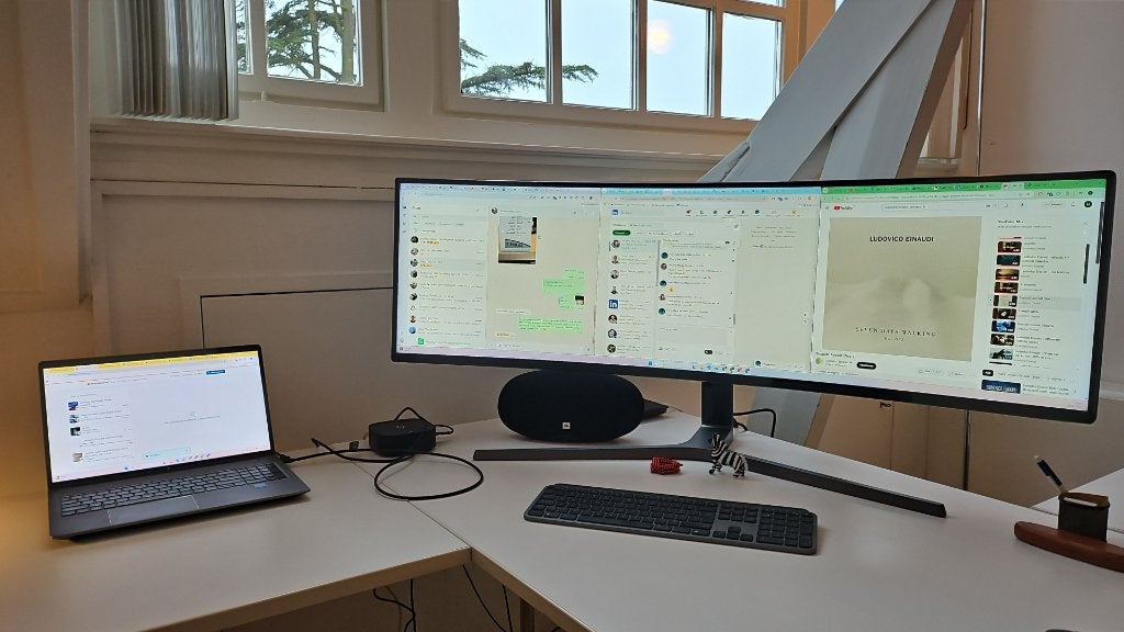 samsung odyssey neo G9 57 inch monitor met doos, Computers en Software, Monitoren, Gaming, Ophalen of Verzenden, Zo goed als nieuw