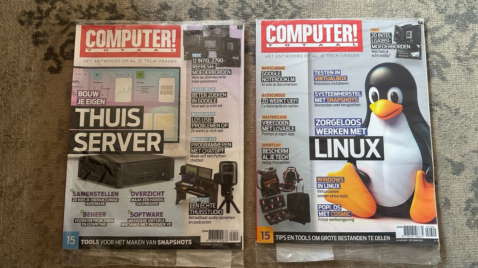 24x Tijdschrift COMPUTER TOTAAL, Boeken, Tijdschriften en Kranten, Ophalen of Verzenden, Nieuw