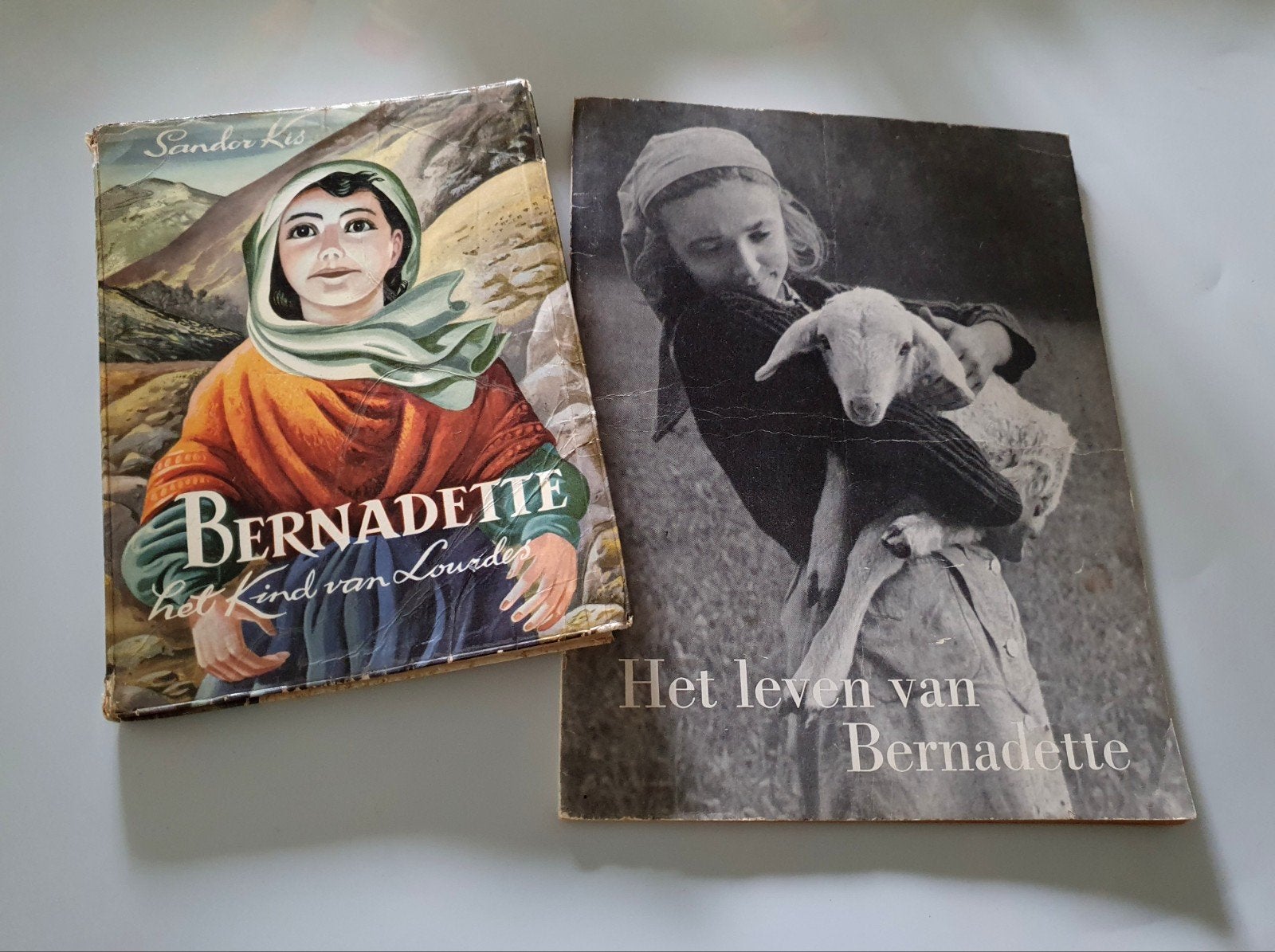 2 x Bernadette: Het Kind van Lourdes - Boek + stripboek, Boeken, Ophalen of Verzenden, Gelezen, Sandor Kis, Christendom | Katholiek