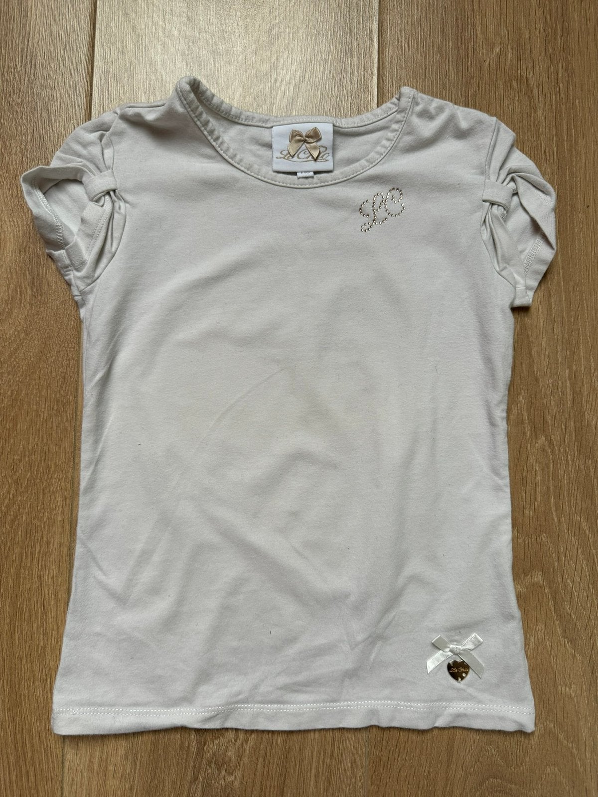 Le Chic meisjes shirt maat 116, Kinderen en Baby's, Ophalen of Verzenden, Gebruikt, Meisje, Shirt of Longsleeve