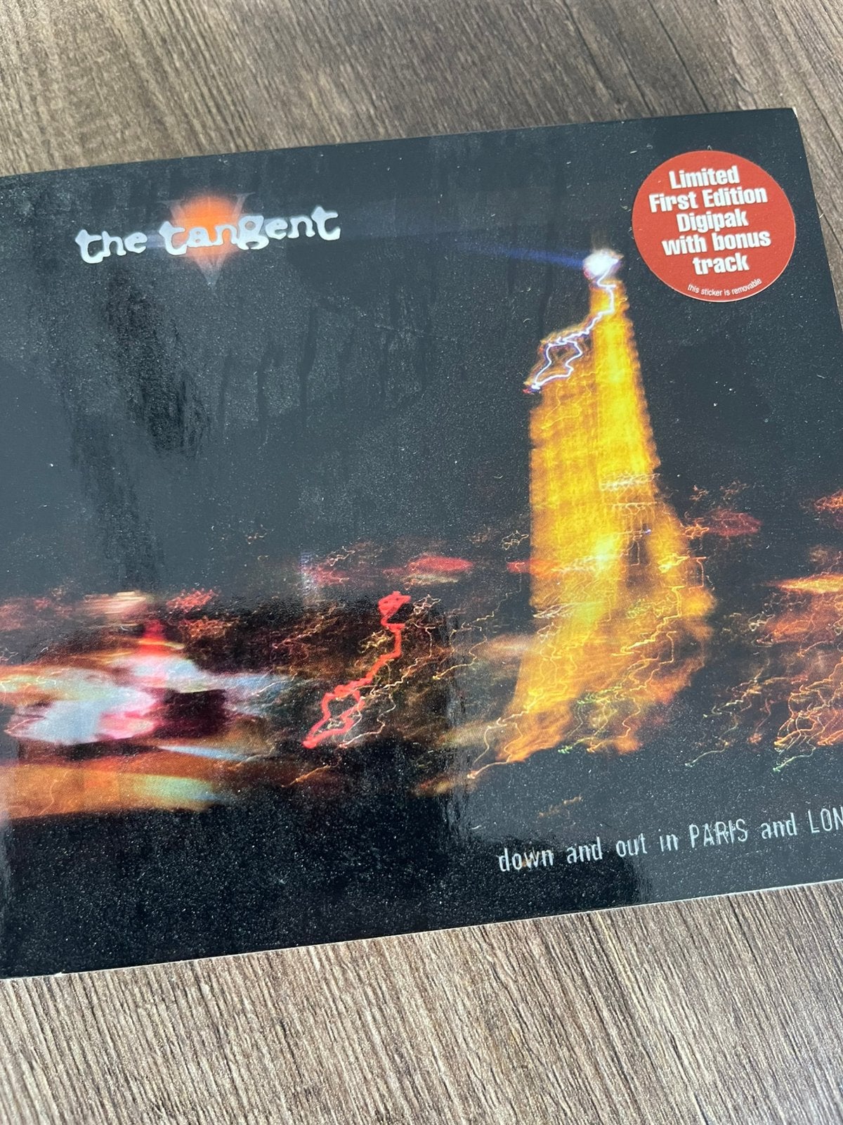 The Tangent - down out paris london DIGI prog symfo, Verzenden, Zo goed als nieuw