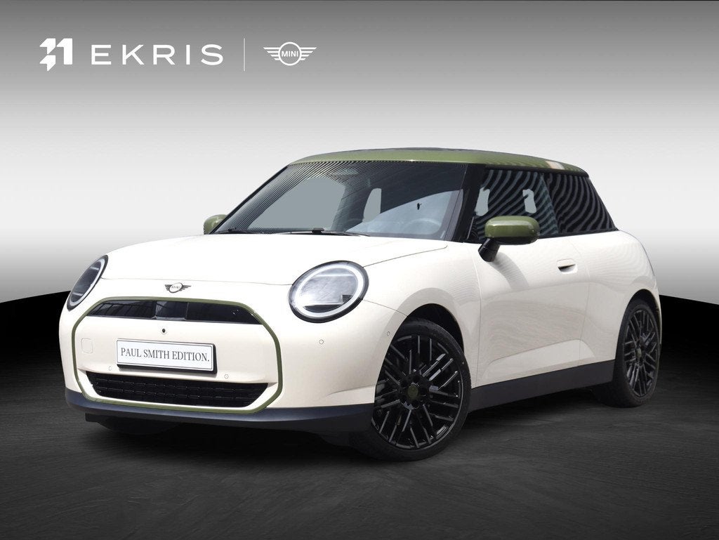 MINI Cooper SE Paul Smith Edition Pakket XL, Auto's, Mini, Stof, 4 stoelen, Nieuw, Blauw