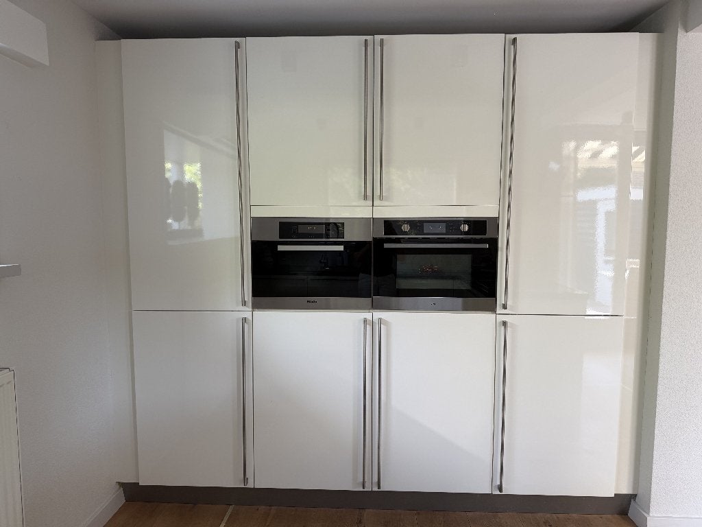 keuken, Ophalen, Gebruikt, Wit, Hoekkeuken