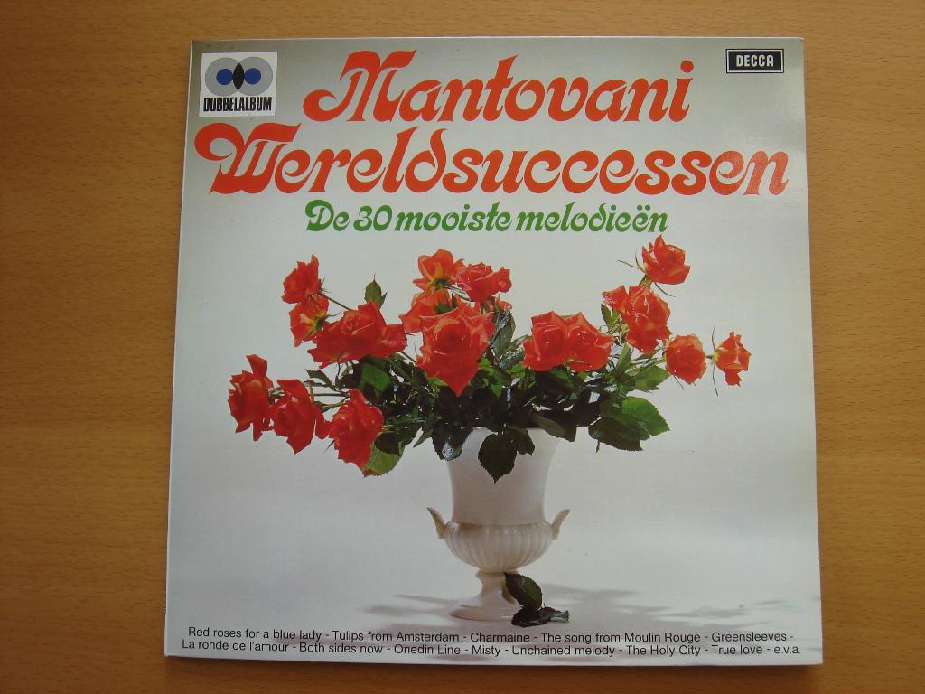 Dubbelalbum Mantovani Wereldsuccessen, Dubbel-LP, Ophalen of Verzenden, Gebruikt, 12 inch