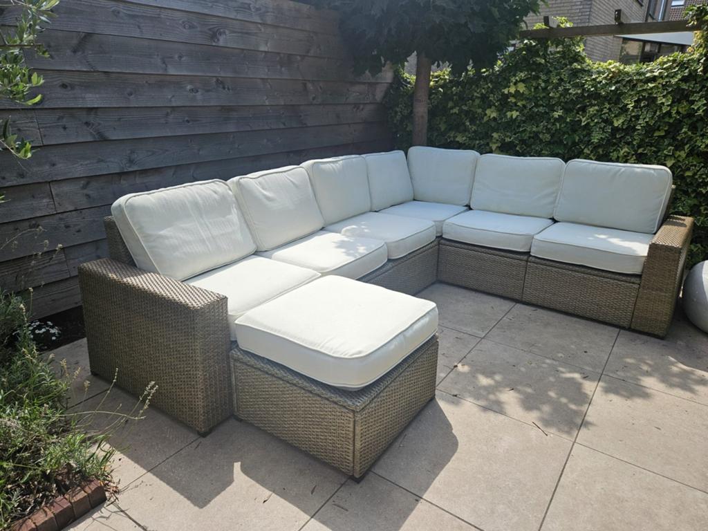 IKEA SOLLERÖN modulaire loungeset, Ophalen, Kunststof, Gebruikt, 6 zitplaatsen