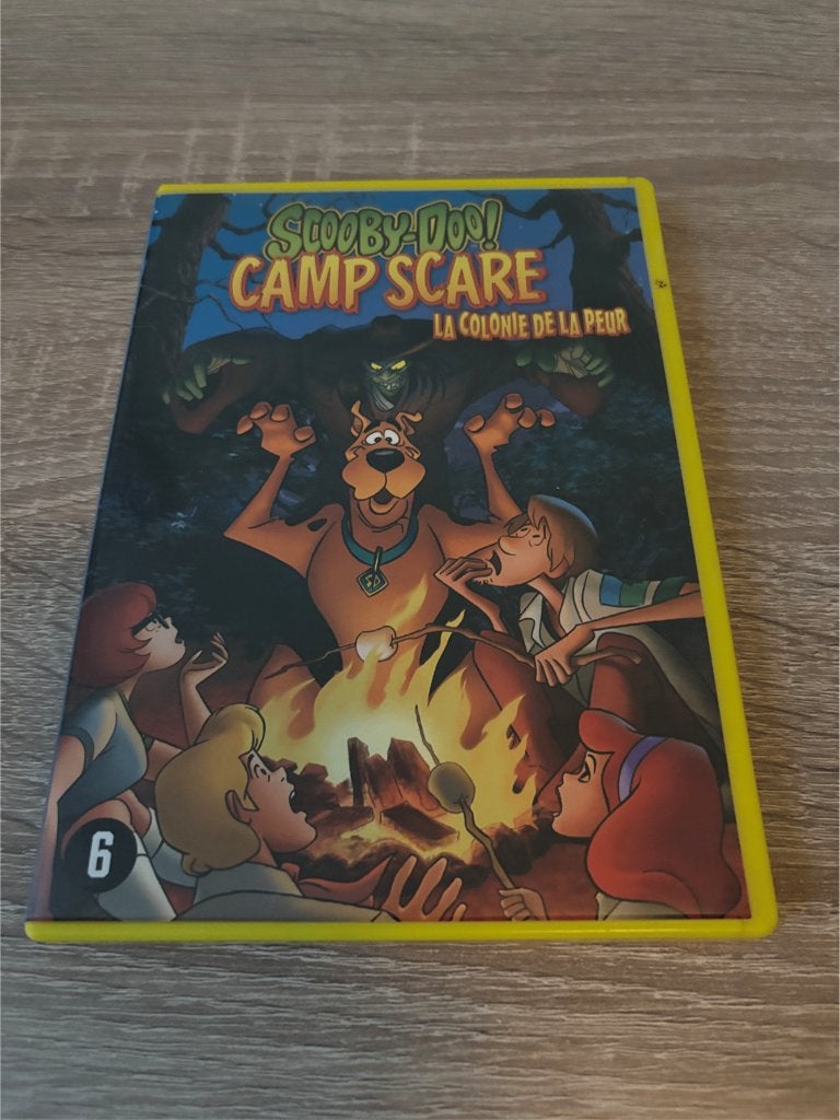 Dvd Scooby-Doo - Camp Scare - NL-Uitgave, Gebruikt, Tekenfilm, Amerikaans, Ophalen of Verzenden