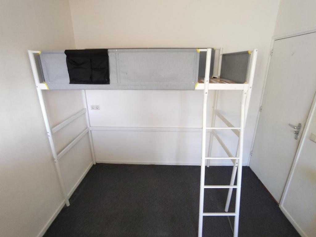 Hoogslaper wit Vitval Ikea, Ophalen, Eenpersoons, 90 cm, Hoogslaper