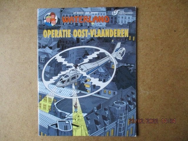 adv5856 waterland, Eén stripboek, Ophalen, Gelezen