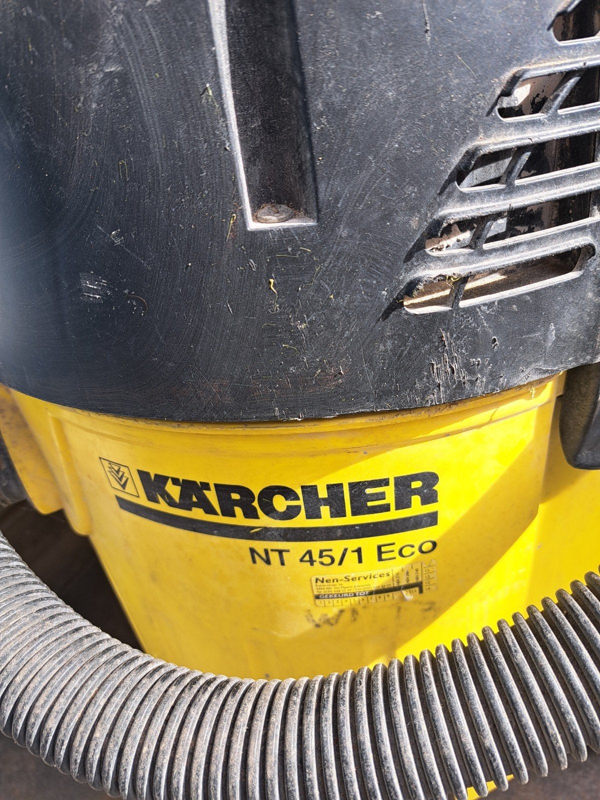 Kärcher NT 45/1 Eco Industriële stofzuiger, Witgoed en Apparatuur, Ophalen, Gebruikt, Kärcher, Industriële stofzuiger