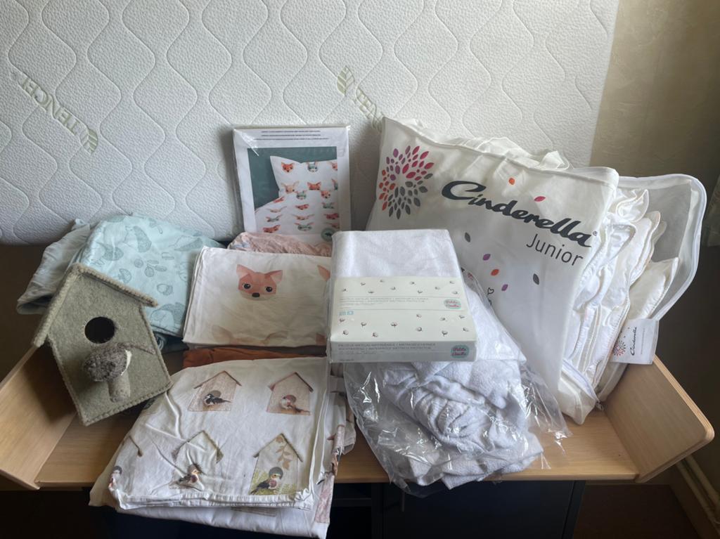 Matras, deken en beddengoed voor peuterbed meisje, Overige kleuren, Meisje, Dekbedovertrek, Ophalen of Verzenden