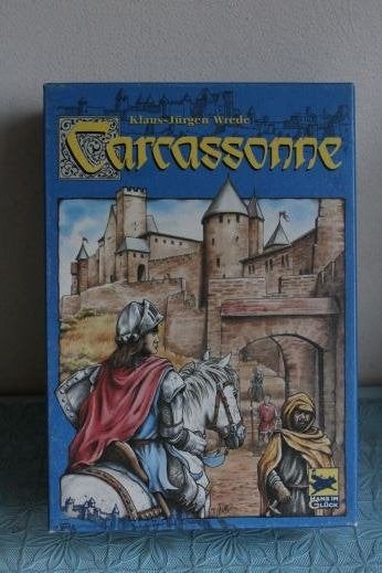 Carcassonne Bordspel + 2 uitbreidingen, Een of twee spelers, Ophalen of Verzenden, Gebruikt