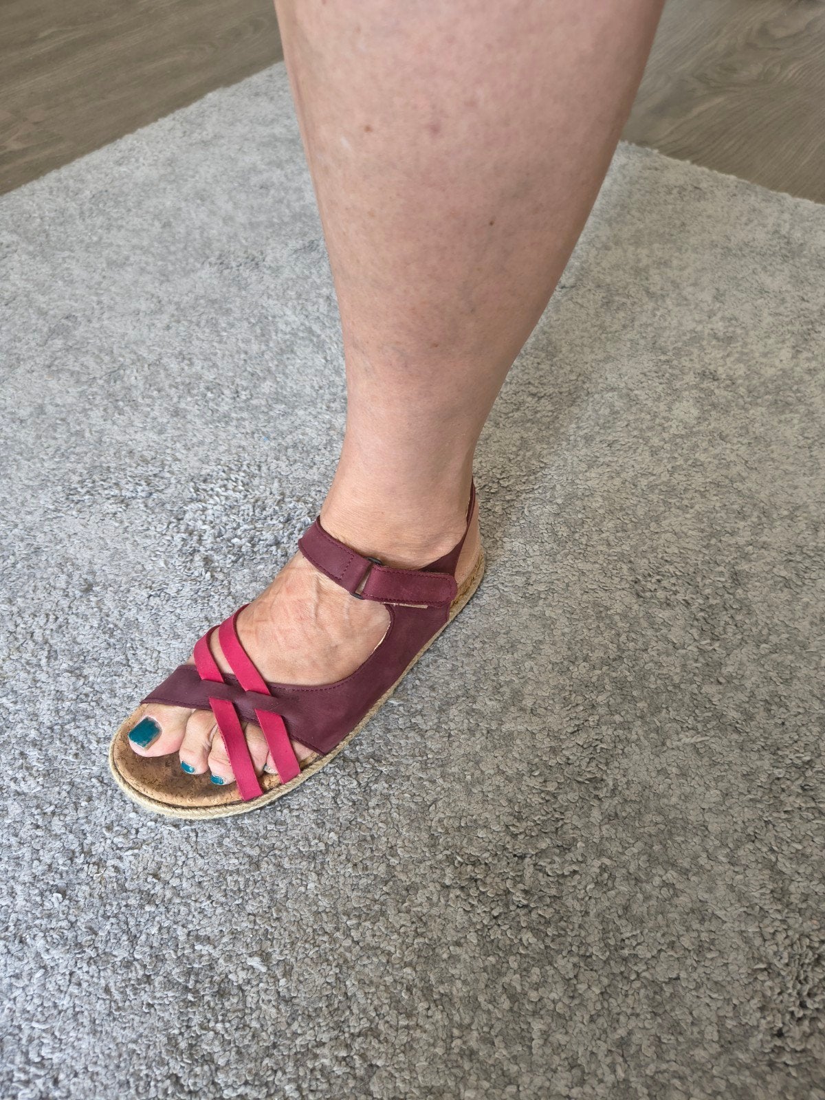 loints 40, Loints, Zo goed als nieuw, Rood, Sandalen of Muiltjes