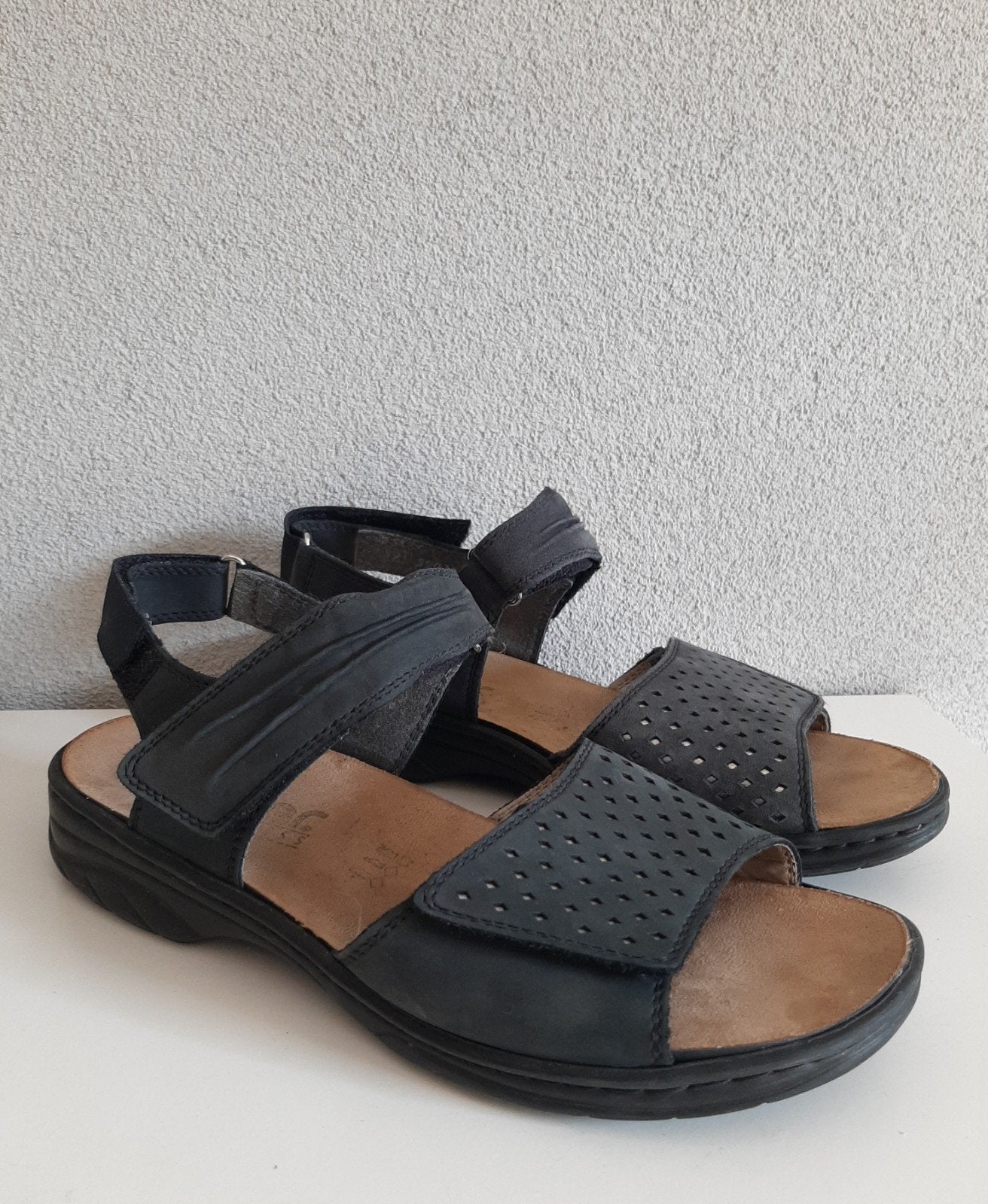 Rieker grijze nubuck sandalen maat 39, Kleding | Dames, Zo goed als nieuw, Grijs, Rieker, Sandalen of Muiltjes