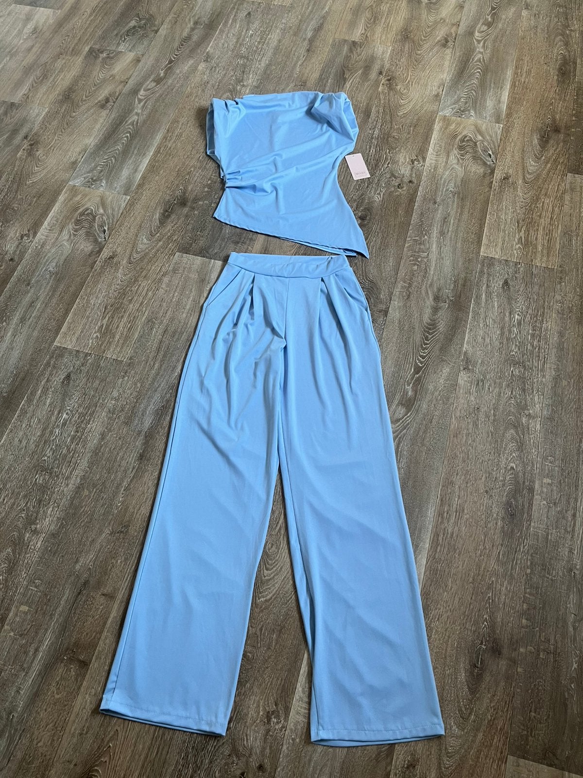 Broek met top dames, Kleding | Dames, Jumpsuits, Ophalen of Verzenden, Nieuw, Blauw