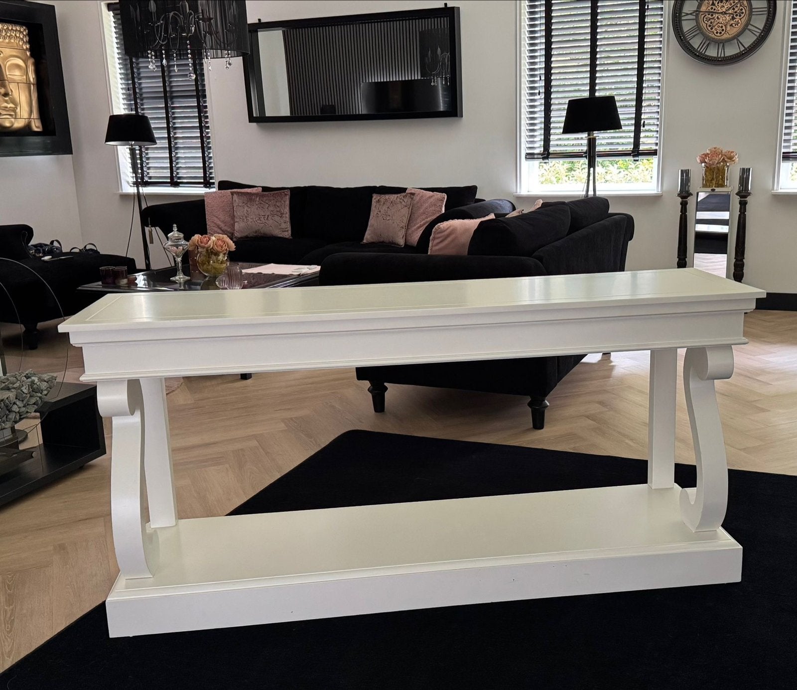 Rofra Home sidetable, Ophalen, Gebruikt, 150 tot 200 cm, Overige houtsoorten