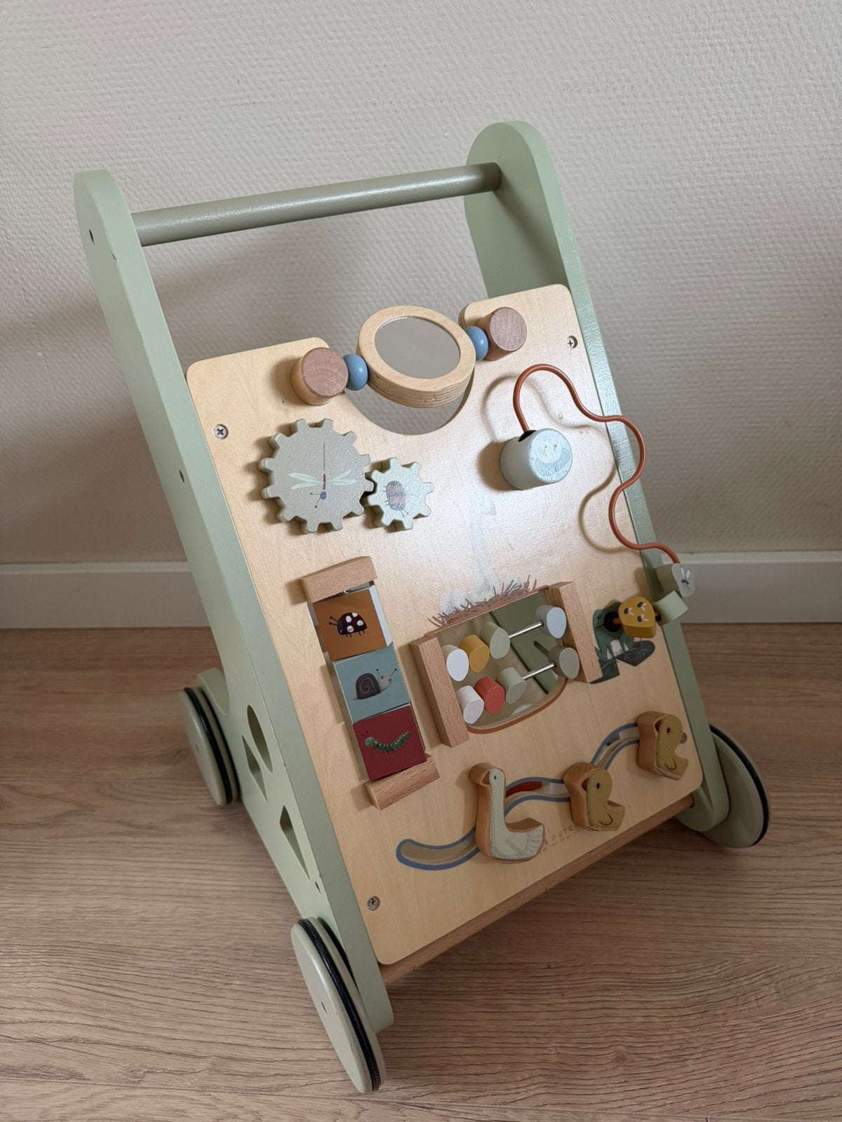 Houten loopwagen Little Dutch, Kinderen en Baby's, Speelgoed | Houten speelgoed, Ophalen, Gebruikt, Rij- of Hobbelspeelgoed