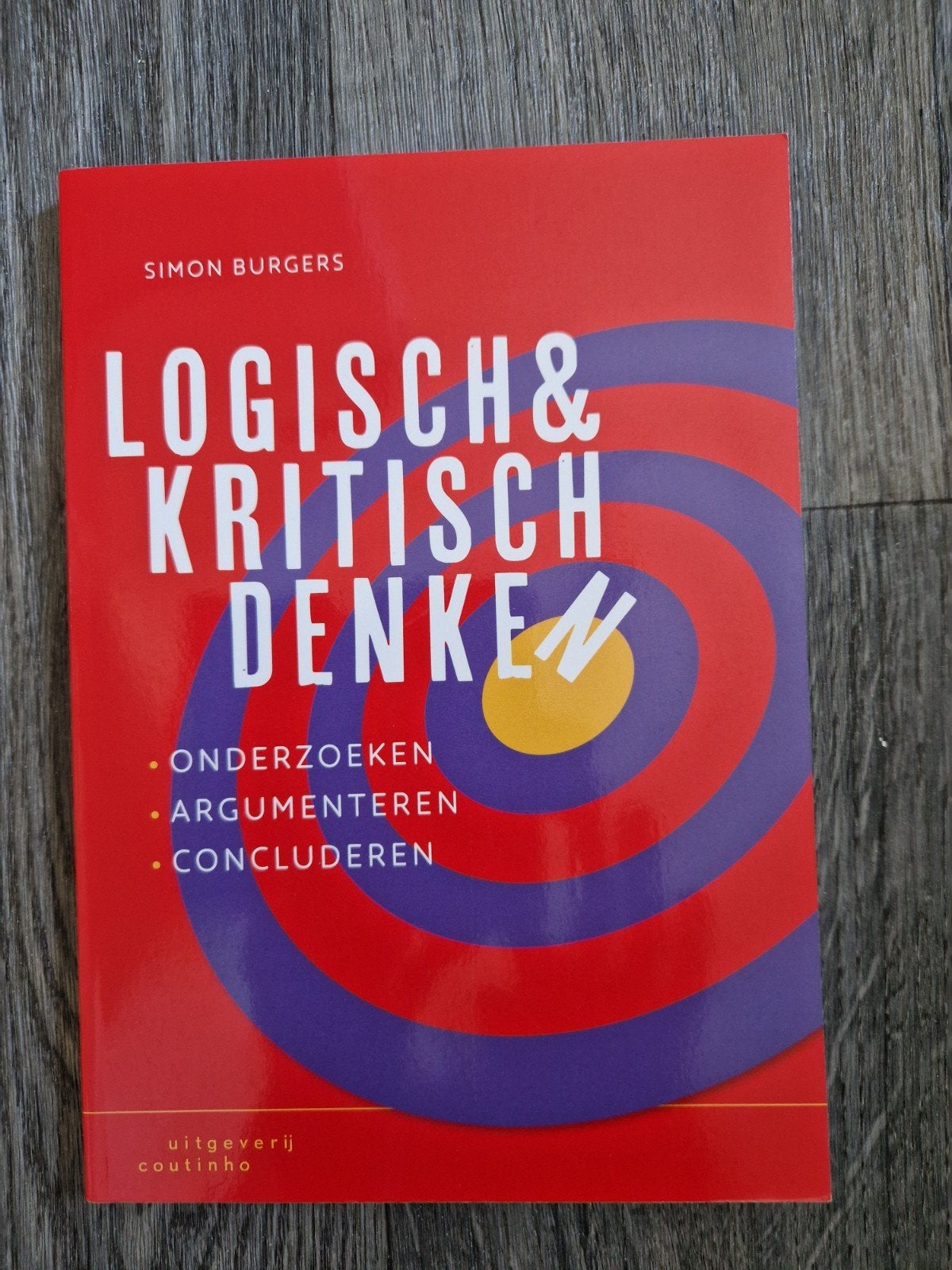 Logisch & Kritisch Denken - Simon Burgers (HBO/WO), Simon Burgers, Zo goed als nieuw, Gamma, HBO