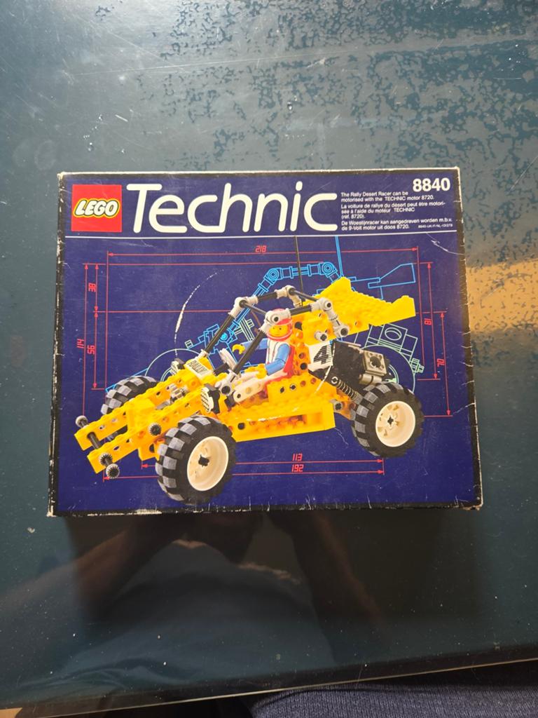 LEGO Technic 8840 Rally Desert Racer Vintage, Ophalen of Verzenden, Gebruikt, Overige merken