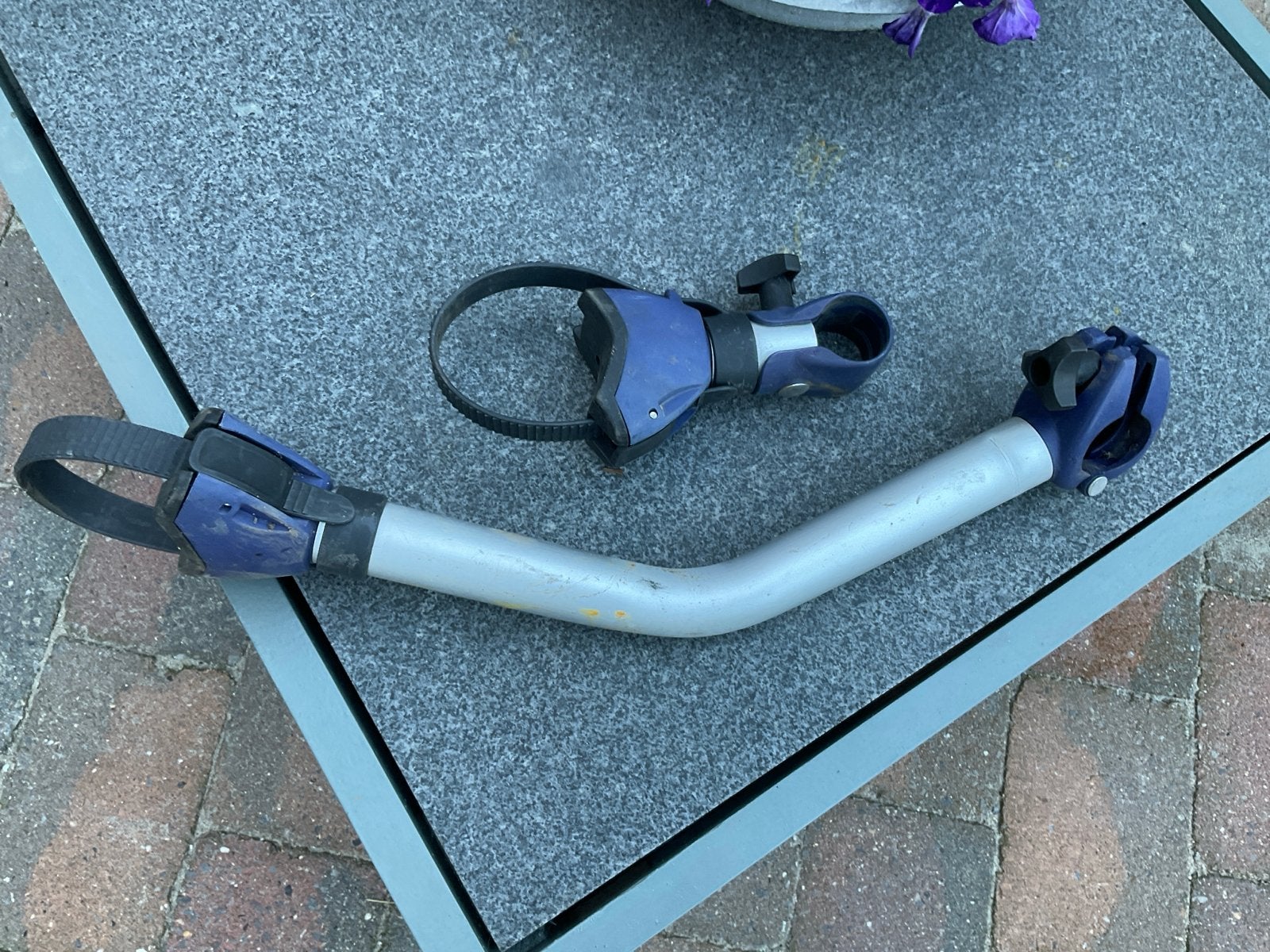 Thule Fietsendrager Frameklem - de kleine is verkocht, Ophalen of Verzenden, Gebruikt, Fietsendrager-accessoire