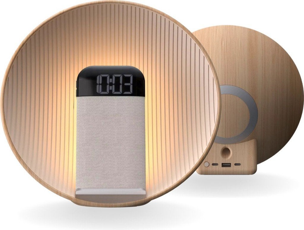 Wake-up light wekker - Bluetooth speaker - Draadloze oplader, Overige merken, Overige typen, Nieuw, Ophalen of Verzenden