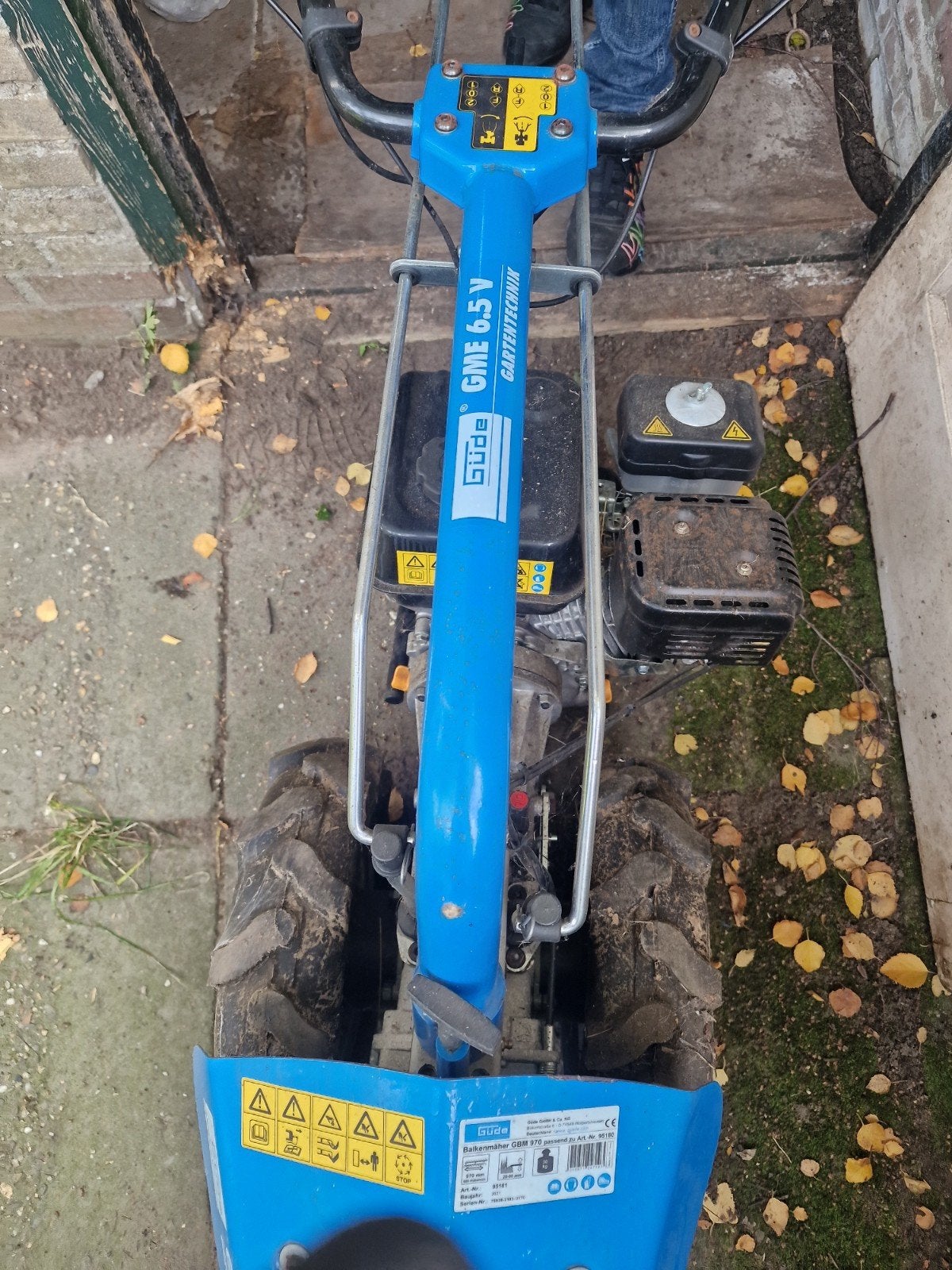 Grasmaaier Güde GMB 6.5 V - Defect, Gebruikt, Güde, Ophalen of Verzenden, Balkmaaier