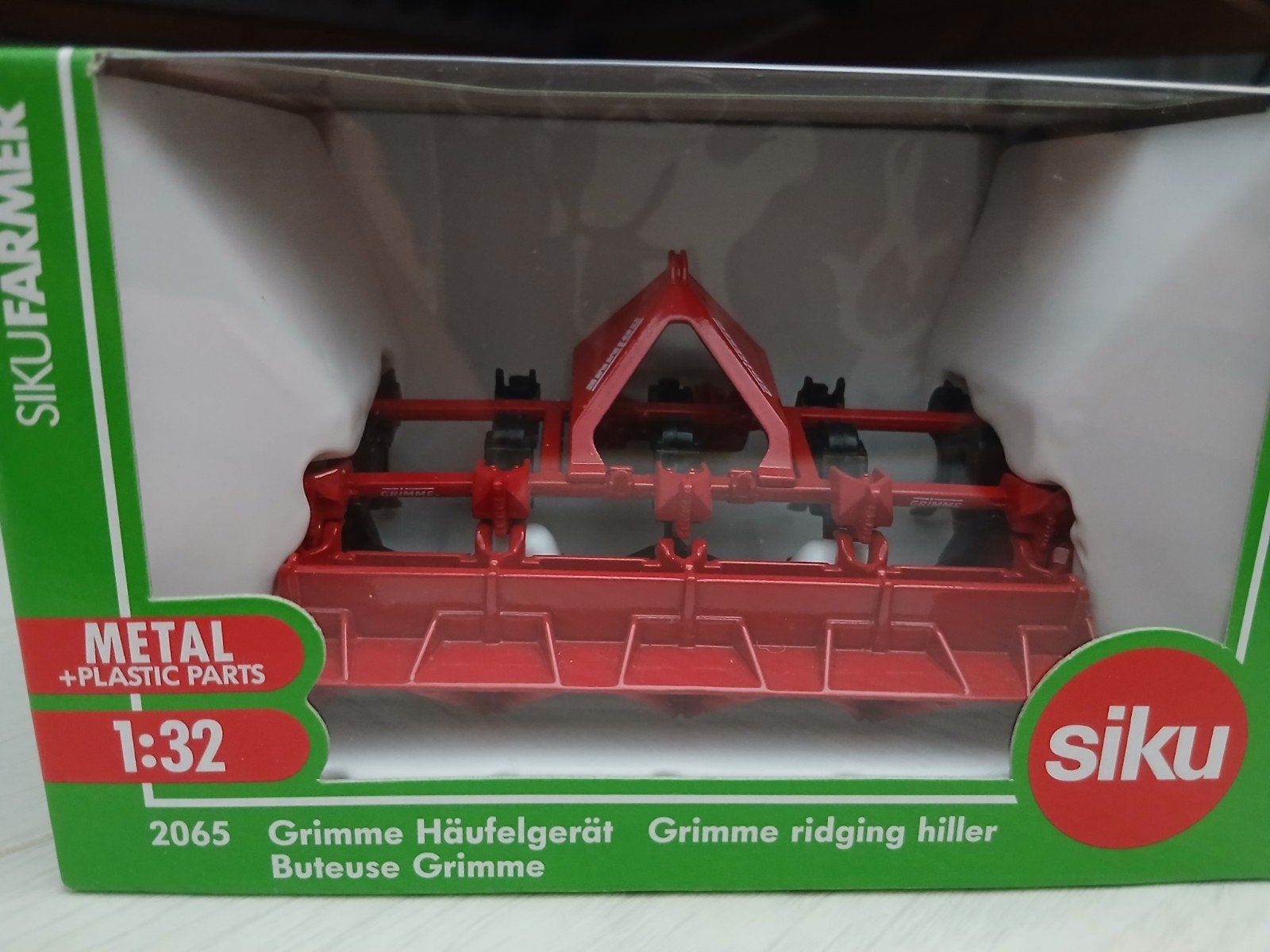 SIKU Grimme cultivator, Ophalen, Nieuw, Tractor of Landbouw, SIKU