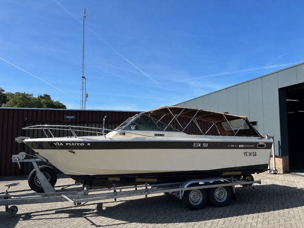 Slickcraft SS 235 | V6 4.3 | 180 pk | Klassieker, Watersport en Boten, Ophalen, Overige merken, Gebruikt, Binnenboordmotor