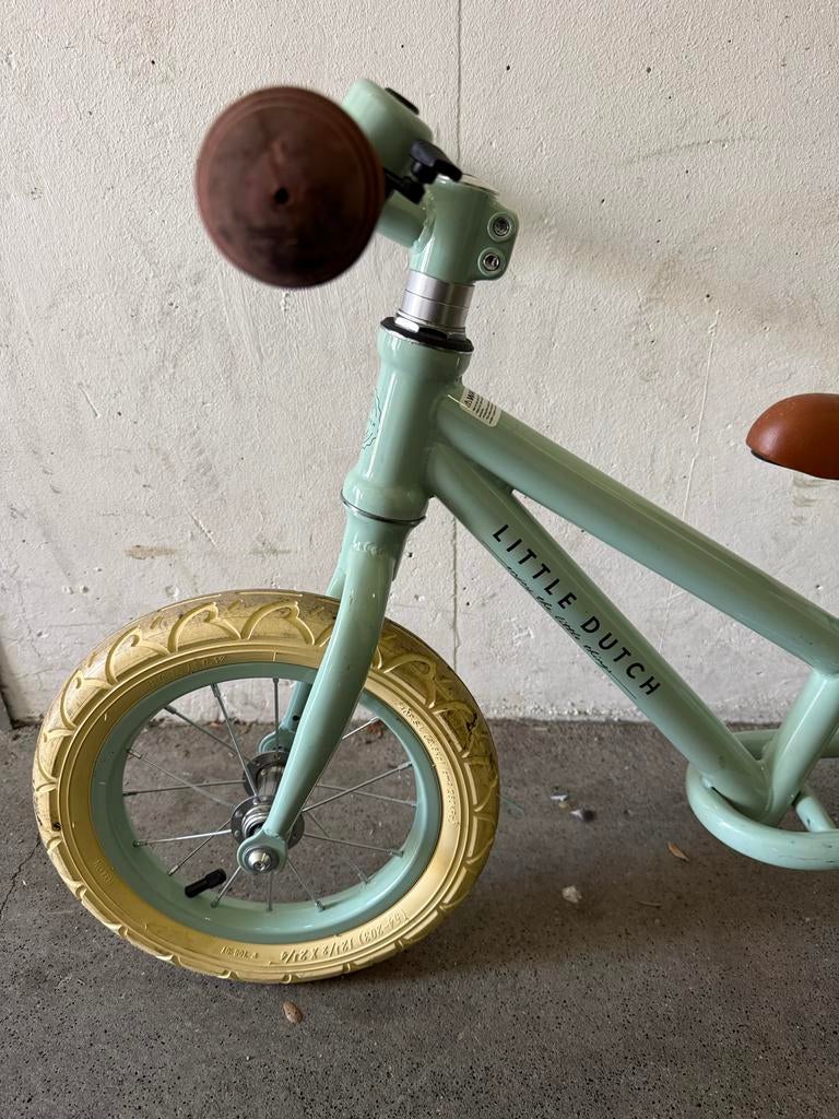 Little Dutch loopfiets - Mintgroen, Ophalen of Verzenden, Zo goed als nieuw, 16 tot 20 inch